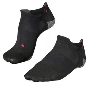 Falke RU5 Invisible Run 16732 Black Socks Womens Size 5-6